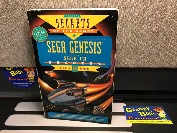 Secrets of the Games Series Vol 5: Sega Genesis and Sega CD Secrets (Strategy Guide) (Prima) (Paperback) Pre-Owned (As Pictured)