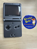 System - Graphite Black AGS-101 (Nintendo Game Boy Advance SP) Pre-Owned/Broken Hinges/Case