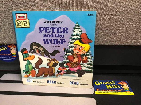 Walt Disney Presents: Peter and the Wolf (20DC) [Read-Along Book WITHOUT Tape] (Paperback) Pre-owned (As Pictured)