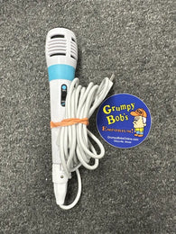 Wired Microphone w/ Splitter - Intec - White - USB (Nintendo Wii) Pre-Owned