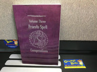 Advanced Dungeons & Dragons: Priest's Spell Compendium Vol 3 (11611) (Wizards of the Coast) (2000) Pre-owned (As Pictured)