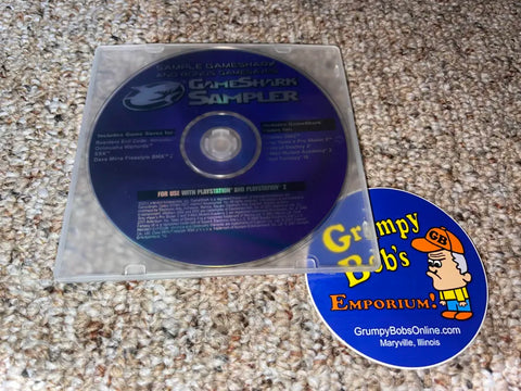 GameShark Sampler (Game Saves and Codes) (Playstation 1 & 2) Pre-Owned: Disc Only