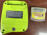 System - Chikorita Green Edition - Min-001 (US Release) (2001 Nintendo) (Pokemon Mini) Pre-Owned w/ Pokemon Party Mini