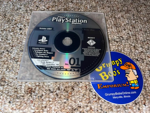 Official U.S. Playstation Magazine: October 1997 - Issue 01 - Demo Disc (Playstation 1) Pre-Owned: Disc Only