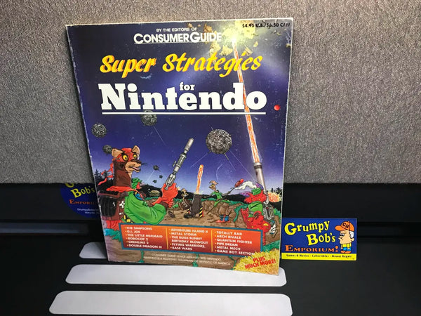 Super Strategies for Nintendo (Consumer Guide) Pre-Owned (As Pictured)