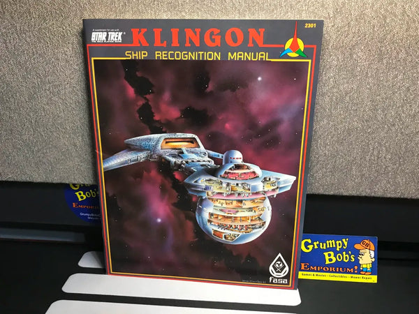 Star Trek: The Role Playing Game - Klingon - Ship Recognition Manual 2301 (FASA) Pre-owned (As Pictured)