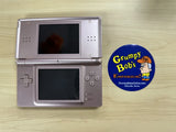 System - Metallic Rose (Nintendo DS Lite) Pre-Owned (Broken Hinge)