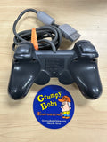 Wired Controller - Official - Analog Dualshock - Black (Playstation 1) Pre-Owned
