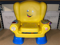 Laugh & Learn Smart Stages Chair Electronic Learning Toy for Toddlers - Yellow (Fisher-Price) Pre-Owned (Pictured)