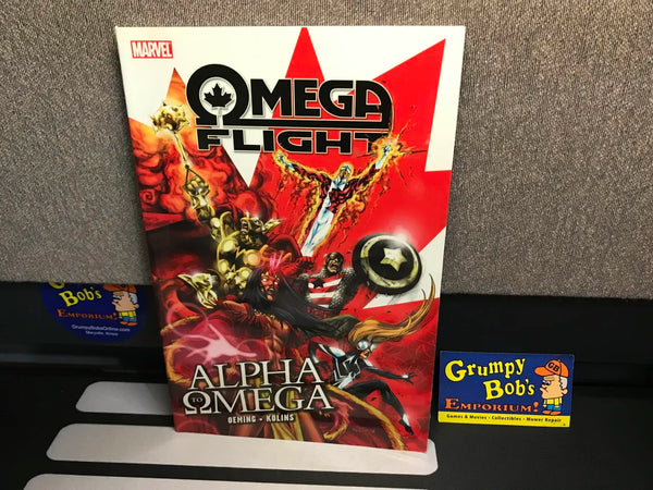Omega Flight - Vol. 1: Alpha To Omega (Marvel) (Paperback) Pre-Owned (As Pictured)