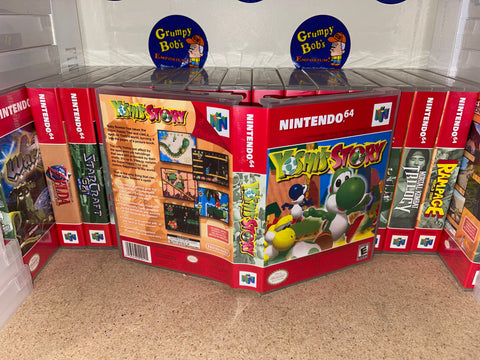 Yoshi's Story (Nintendo 64) Pre-Owned: Custom Storage Case ONLY (Game NOT included)