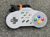 Wired Controller - asciiPad / Asciiware - Turbo - Grey (Super Nintendo) Pre-Owned