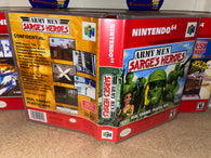 Army Men: Sarge's Heroes (Nintendo 64) Pre-Owned: Custom Storage Case ONLY (Game NOT included)