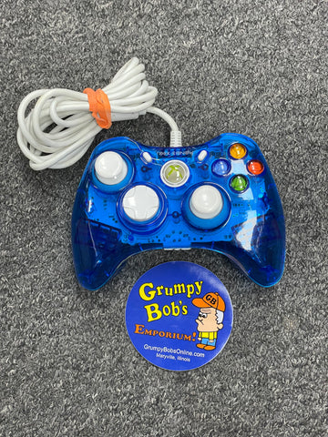 Wired Controller - Rock Candy - Blueberry Boom (Xbox 360) Pre-Owned