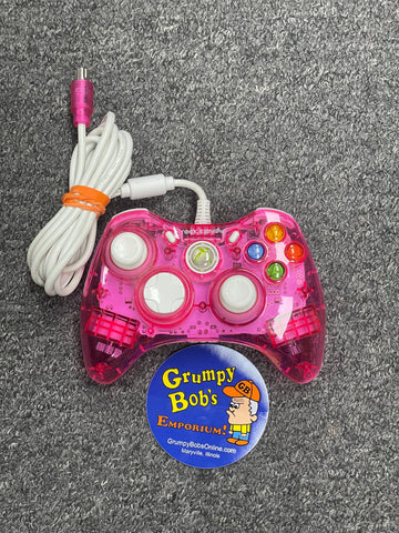 Wired Controller - Rock Candy - Pink (Xbox 360) Pre-Owned