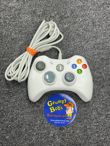 Wired Controller - Gamestop - White (Xbox 360) Pre-Owned