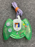 Wired Controller - Astropad - Transparent Green (Performance) (Sega Dreamcast) Pre-Owned