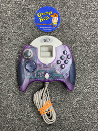 Wired Controller - Dream Pad - Translucent Purple (MadCatz) (Sega Dreamcast) Pre-Owned