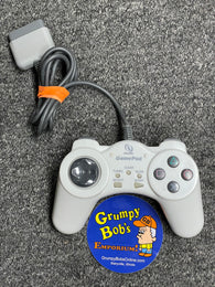 Wired Controller - Turbo GamePad - Interact - Grey (Playstation 1) Pre-Owned