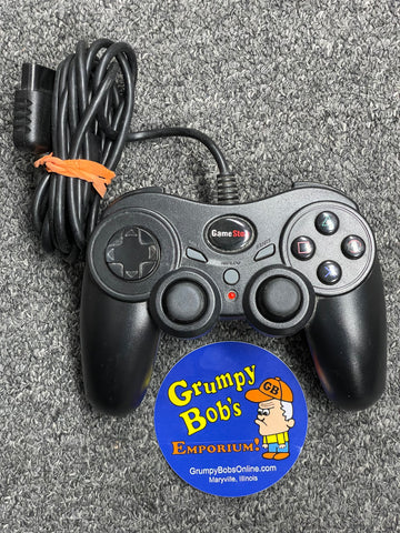 Wired Controller - GameStop - Black (Playstation 2) Pre-Owned