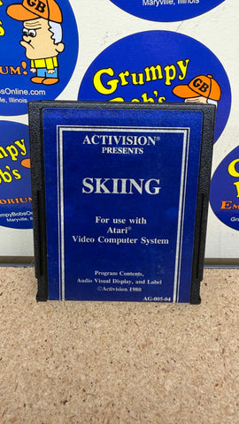 Skiing - AG-005-04 [Blue Label] (Atari 2600) Pre-Owned: Cartridge Only (As Pictured)