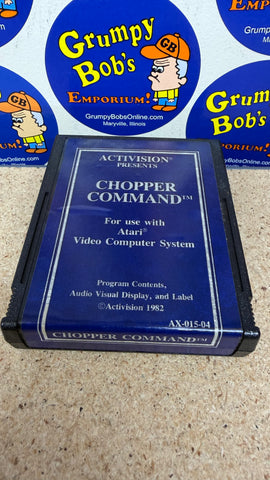 Chopper Command  - AX-015-04 [Blue Label] (Atari 2600) Pre-Owned: Cartridge Only