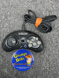 Wired Controller: Performance - 6 Button Super Pad - Black (Sega Genesis) Pre-Owned