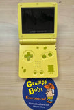 System - Yellow Spongebob Edition (Nintendo Game Boy Advance SP) Pre-Owned w/ Charger