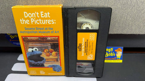 Sesame Street At The Metropolitan Museum of Art: Don't Eat The Pictures (VHS) Pre-Owned