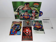 Superman (Nintendo 64) Pre-Owned: Game, Manual, 2 Inserts, Poster, Mini Comic, and Box