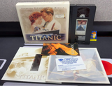Titanic [IMPORT/PAL] (VHS) Pre-Owned w/ 8 Collector Cards + 35mm Film Cell