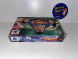 Superman (Nintendo 64) Pre-Owned: Game, Manual, 2 Inserts, Poster, Mini Comic, and Box