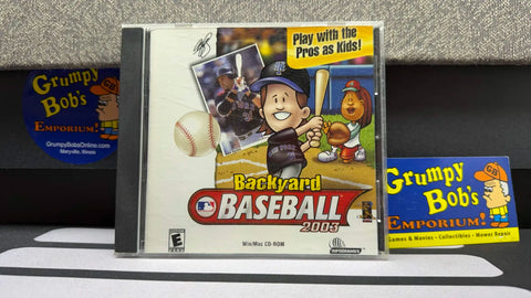 Backyard Baseball 2003 (PC Game) Pre-Owned