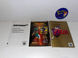 The Legend of Zelda: Ocarina of Time (Nintendo 64) Pre-Owned: Game, Manual, 2 Inserts, and Box