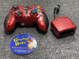 Wireless Controller - 2.4GHz - GameStop / MadCatz - Red (Original XBOX) Pre-Owned w/ Dongle