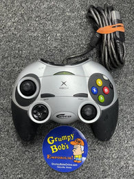 Wired Controller - Radica Gamester - Silver (Duke Style) (Original XBOX) Pre-Owned