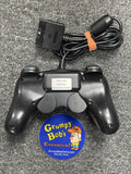 Wired Controller - Yobo Gameware - Double Shock - Black (Playstation 2) Pre-Owned