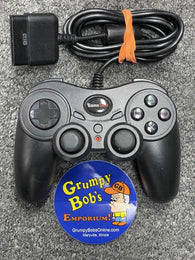 Wired Controller - GameStop - Black (Playstation 2) Pre-Owned