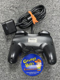 Wired Controller - GameStop - Black (Playstation 2) Pre-Owned