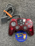 Wired Controller - MadCatz - DualForce - Red (Playstation 2) Pre-Owned