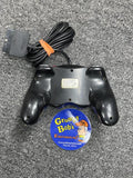 Wired Controller - MadCatz - DualForce 2 - Blue (Playstation 2) Pre-Owned