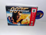 007: The World Is Not Enough (Nintendo 64) Pre-Owned: Game, Manual, 3 Inserts, and Box