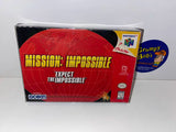 Mission: Impossible (Nintendo 64) Pre-Owned: Game, Manual, 2 Inserts, Poster, and Box