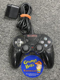 Wired Controller - GameStop - Black (Playstation 2) Pre-Owned