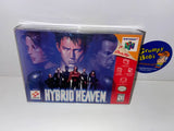 Hybrid Heaven (Nintendo 64) Pre-Owned: Game, Manual, 2 Inserts, and Box