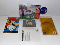 Waialae Country Club (Nintendo 64) Pre-Owned: Game, Manual, 2 Inserts, and Box