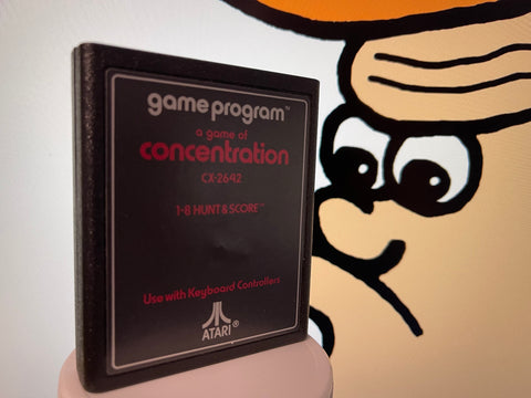 Concentration [Text Label] CX2642 (Atari 2600) Pre-Owned: Cartridge Only