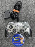 Wired Controller - MadCatz - GamePad 200 Series - Clear (Playstation 2) Pre-Owned