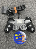 Wired Controller - HipGear - Black (Playstation 2) Pre-Owned