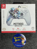 Enhanced Wired Controller - PowerA - Metroid Dread Edition (Nintendo Switch) Pre-Owned w/ Box